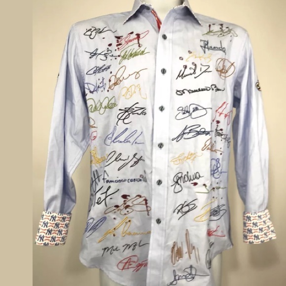Robert Graham Ny Yankees Shirt Limited 